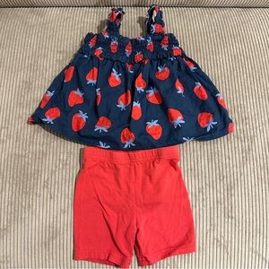 Carter’s Baby Girl 2 Piece Short Outfit